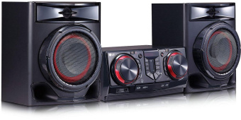 Минисистема LG CJ44 черный 480Вт CD CDRW FM USB BT от магазина РЭССИ