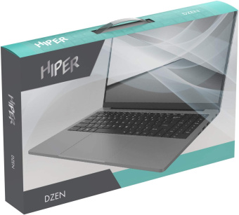 Ноутбук Hiper Dzen H1569O582DMP Core i5 1135G7 8Gb SSD256Gb Intel Iris Xe graphics 15.6" IPS FHD (1920x1080) Free DOS 64 grey WiFi BT Cam 5700mAh от магазина РЭССИ