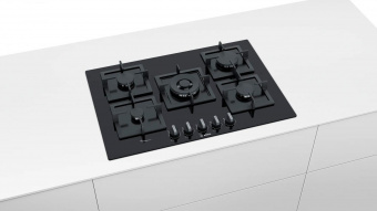 Газовая варочная поверхность Bosch PPQ7A6B20 черный от магазина РЭССИ