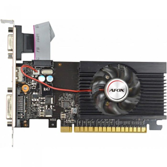 Видеокарта Afox PCI-E AF610-2048D3L7-V8 NVIDIA GeForce GT 610 2Gb 64bit GDDR3 810/1333 DVIx1 HDMIx1 CRTx1 HDCP Ret low profile от магазина РЭССИ
