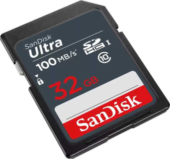 Флеш карта SDHC 32GB Sandisk SDSDUNR-032G-GN3IN Ultra от магазина РЭССИ
