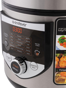 Мультиварка Endever Vita-61 5л 860Вт стальной/черный от магазина РЭССИ