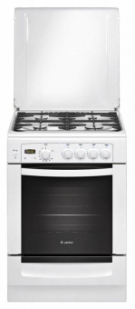 Плита Газовая Gefest 6100-03 белый реш.чугун от магазина РЭССИ