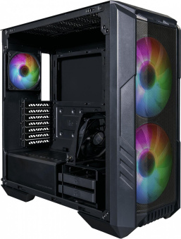 Корпус Cooler Master HAF500 черный без БП ATX 4x120mm 4x140mm 4x200mm 2xUSB3.0 audio bott PSU от магазина РЭССИ