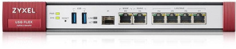 Межсетевой экран Zyxel USG Flex 200 (USGFLEX200-EUCI02F) 10/100/1000BASE-TX/SFP серебристый от магазина РЭССИ