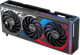 Видеокарта Asus PCI-E 4.0 ROG-STRIX-RTX4070TI-O12G-GAMING NVIDIA GeForce RTX 4070TI 12288Mb 192 GDDR6X 2760/21000 HDMIx2 DPx3 HDCP Ret от магазина РЭССИ