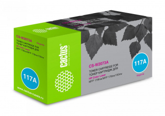 Картридж лазерный Cactus CS-W2073A W2073A (есть ограничения по прошивке) пурпурный (700стр.) для HP Color Laser 150a/150nw/178nw MFP/179fnw MFP от магазина РЭССИ