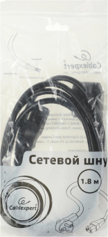 Кабель AdAC IEC C13 IEC 320 1.8м черный от магазина РЭССИ