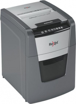 Шредер Rexel Optimum AutoFeed 100M черный с автоподачей (секр.P-5) фрагменты 100лист. 34лтр. скрепки скобы пл.карты от магазина РЭССИ