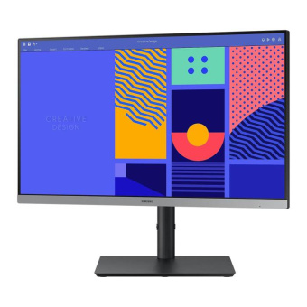 Монитор Samsung 24" S24C430GAIXCI черный IPS LED 4ms 16:9 HDMI матовая HAS Piv 1000:1 250cd 178гр/178гр 1920x1080 100Hz VGA FHD USB 4.8кг от магазина РЭССИ