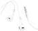 Гарнитура вкладыши Hoco M109 1.2м белый проводные в ушной раковине от магазина РЭССИ