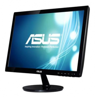 Монитор Asus 18.5" VS197DE черный TN LED 16:9 матовая 200cd 1366x768 D-Sub 2.6кг от магазина РЭССИ