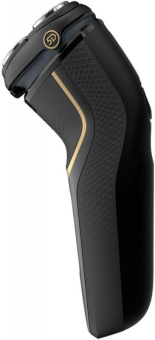 Бритва роторная Philips Series 3000 S3333/54 реж.эл.:3 питан.:аккум. черный/золотистый от магазина РЭССИ