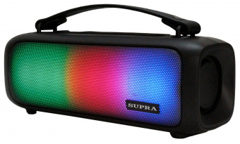 Аудиомагнитола Supra BTS-510 черный 20Вт MP3 FM(dig) USB BT microSD от магазина РЭССИ