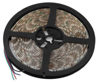 Лента светодиодная 14,4Вт/м 12В RGB IP65 60LED/м KU-5050AD-60D-RGB от магазина РЭССИ