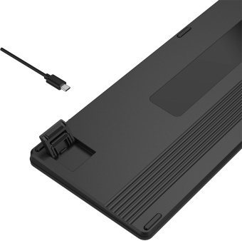 Клавиатура A4Tech Fstyler FBX55C черный USB беспроводная BT/Radio slim Multimedia (FBX55C) от магазина РЭССИ