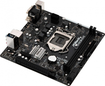 Материнская плата Asrock H310CM-DVS Soc-1151v2 Intel H310C 2xDDR4 mATX AC`97 8ch(7.1) GbLAN+VGA+DVI от магазина РЭССИ