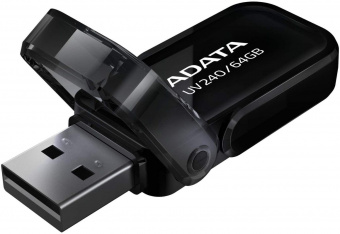 Флеш Диск A-Data 64Gb UV240 AUV240-64G-RBK USB2.0 черный от магазина РЭССИ