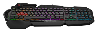 Клавиатура A4Tech Bloody B310N черный USB Multimedia for gamer LED (подставка для запястий) (B310N) от магазина РЭССИ