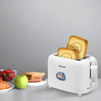 Тостер Maxwell MW-1505 W белый от магазина РЭССИ