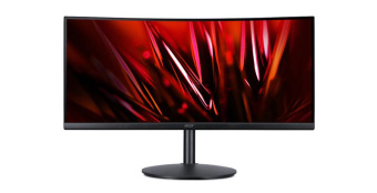Монитор Acer 34" Nitro XZ342CUS3bmiipphx черный VA LED 1ms 21:9 HDMI M/M HAS Piv 400cd 178гр/178гр 3440x1440 180Hz FreeSync Premium DP 4K 8.64кг от магазина РЭССИ