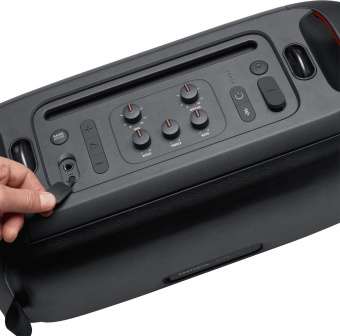 Минисистема JBL PartyBox On-The-Go Essential 2 черный 100Вт USB BT от магазина РЭССИ