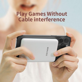 Мобильный аккумулятор Romoss WSS05 5000mAh 3A PD беспров.зар. белый от магазина РЭССИ