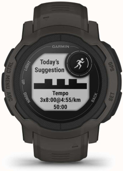 Смарт-часы Garmin Instinct 2 45мм 0.9" LCD корп.темно-серый рем.темно-серый разм.брасл.:22мм (010-02626-00) от магазина РЭССИ