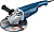 Углошлифовальная машина Bosch GWS 2200 2200Вт 6500об/мин рез.шпин.:M14 d=230мм (06018C0320) от магазина РЭССИ