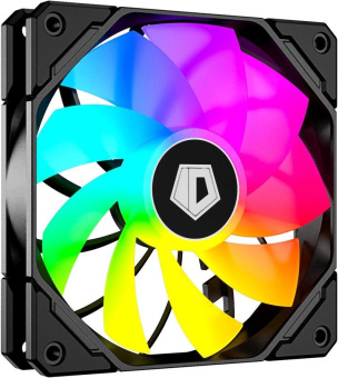 Вентилятор для корпуса ID-Cooling TF-12025 Pro Reverse ARGB 120х120x25 черный 4-pin 35.2дБ (TF-12025-PRO ARGB REVERSE) Ret от магазина РЭССИ