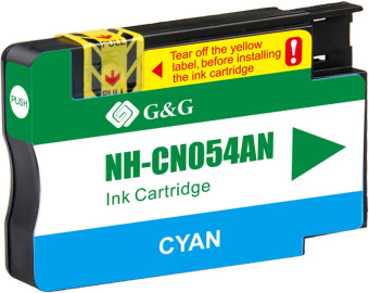Картридж струйный G&G NH-CN054AN №933XL голубой (14мл) для HP Officejet 6100/6600/6700/7110/7510 от магазина РЭССИ