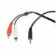 Кабель аудио Ningbo 2хRCA (m)/Jack 3.5 (m) 1.5м. черный (JAAC010-1.5) от магазина РЭССИ