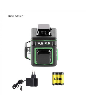 Лазерный уровень ADA CUBE 3-360 GREEN Basic Edition А00560 от магазина РЭССИ