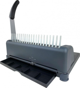 Переплетчик Heleos БП-12 A4/перф.12л.сшив/макс.450л./пластик.пруж. (6-51мм) от магазина РЭССИ