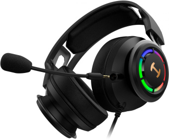 Наушники с микрофоном Edifier G35 черный 2.5м мониторные USB оголовье от магазина РЭССИ