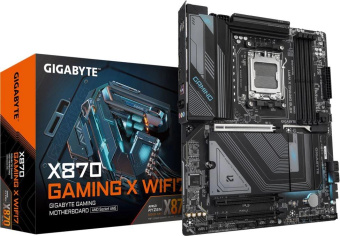 Материнская плата Gigabyte X870 GAMING X WIFI7 SocketAM5 AMD X870 ATX AC`97 8ch(7.1) 2.5Gg RAID+HDMI от магазина РЭССИ