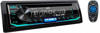 Автомагнитола CD JVC KD-T902BT 1DIN 4x50Вт от магазина РЭССИ