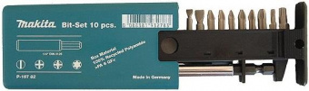 Набор бит Makita P-16782 (10пред.) для шуруповертов от магазина РЭССИ