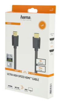 Кабель аудио-видео Hama H-205241 HDMI (m)/HDMI (m) 1м. позолоч.конт. черный (уп.:1шт) (00205241) от магазина РЭССИ
