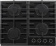 Картинка Газовая варочная поверхность Gorenje GT642AB черный от магазина РЭССИ Газовая варочная поверхность Gorenje GT642AB черный от магазина РЭССИ