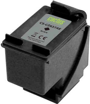Картридж струйный Cactus CS-CZ637AE № 46 черный (33мл) для HP DJ IA 2020hc/2520hc;Ultra 2029/2529;Ultra 4729AIO от магазина РЭССИ