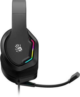 Наушники с микрофоном A4Tech Bloody G260 черный 2м мониторные USB оголовье (G260) от магазина РЭССИ