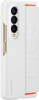 Чехол (клип-кейс) Samsung для Samsung Galaxy Z Fold4 Silicone Grip Cover Z Fold4 белый (EF-GF936TWEGRU) от магазина РЭССИ