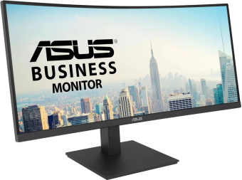 Монитор Asus 34" VA34VCPSN черный VA LED 4ms 21:9 HDMI M/M матовая HAS Piv 3000:1 300cd 178гр/178гр 3440x1440 100Hz DP 2K USB 9.52кг от магазина РЭССИ
