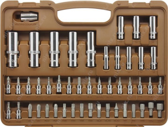 Набор инструмента для автомобиля с 12-гр. головками 1/2"DR и 1/4"DR 94 предмета Ombra OMT94S12 от магазина РЭССИ