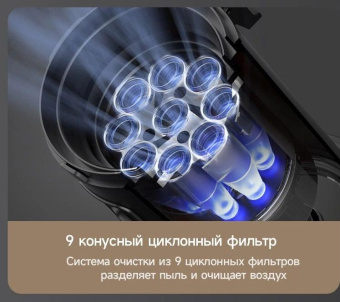 Пылесос ручной Deerma DEM-T30W Station 240Вт серый/черный от магазина РЭССИ