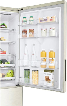 Холодильник LG GC-B569PECM 2-хкамерн. бежевый глянц. от магазина РЭССИ