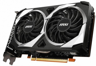 Видеокарта MSI PCI-E 4.0 RX 6500 XT MECH 2X 4G AMD Radeon RX 6500XT 4096Mb 64 GDDR6 2610/18000 HDMIx1 DPx1 HDCP Ret от магазина РЭССИ