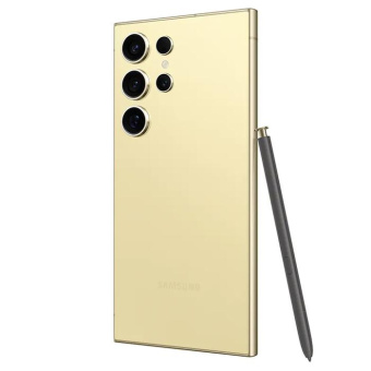 Смартфон Samsung SM-S928B Galaxy S24 Ultra 5G 512Gb 12Gb желтый титан моноблок 3G 4G 2Sim 6.8" 1440x3120 Android 14 200Mpix 802.11 a/b/g/n/ac/ax/be NFC GPS GSM900/1800 GSM1900 TouchSc Protect от магазина РЭССИ