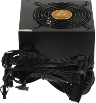 Блок питания Chieftec ATX 500W Proton BDF-500S 80+ bronze (20+4pin) APFC 120mm fan 6xSATA RTL от магазина РЭССИ